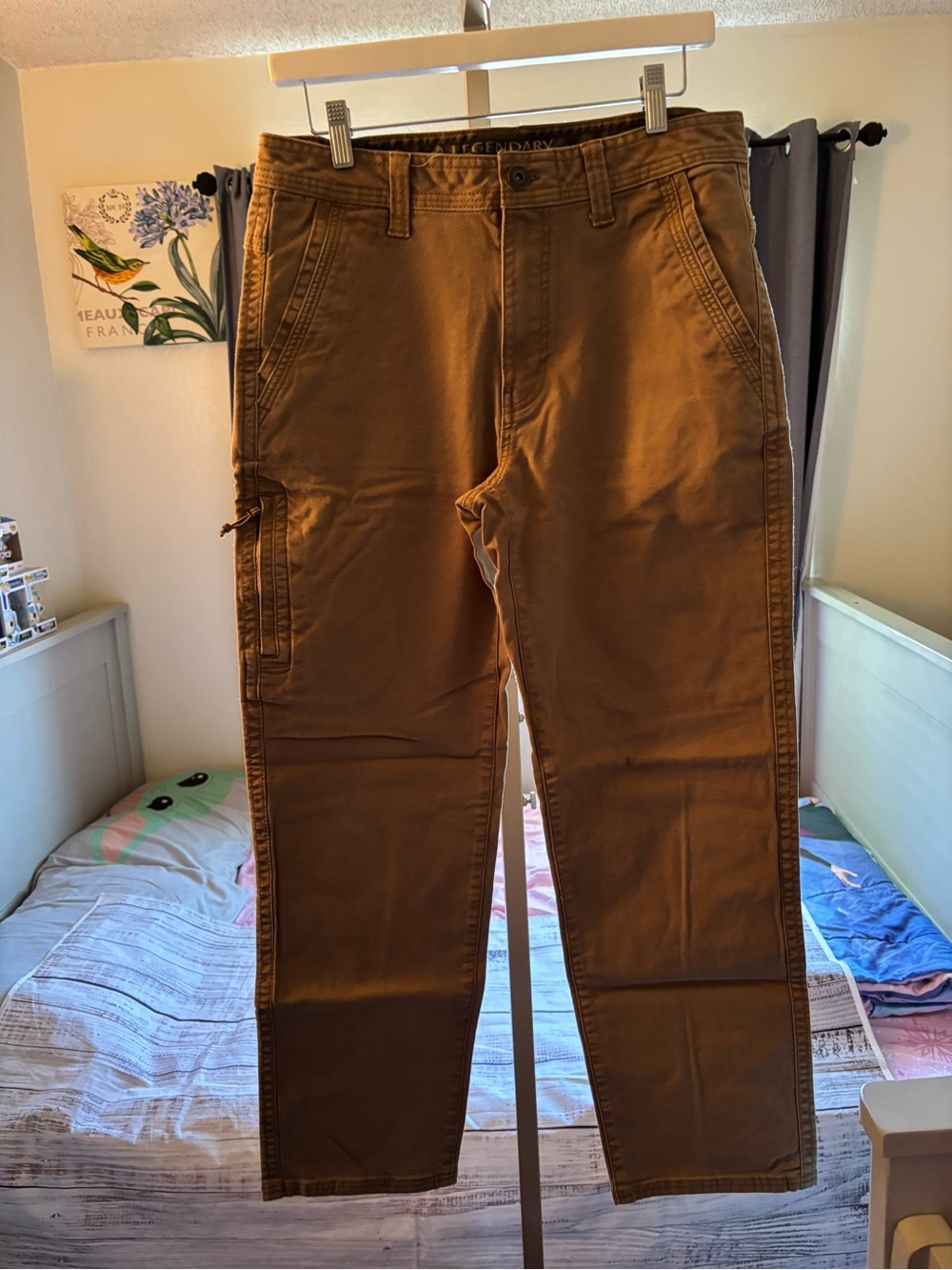 Men's Cargo Pants in Brown - Work & Casual Utility